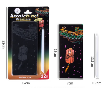 JOLLIART Scratch & Shine Kits (BookMarks)